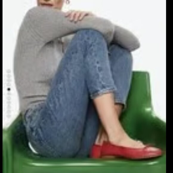 MANGO MNG HIGH WAIST RISE MOM COMFORT JEANS MED DISTRESS NWT 36/4 US - Picture 6 of 10